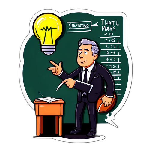 Pelukis Kartun Pengurus Bola Sepak