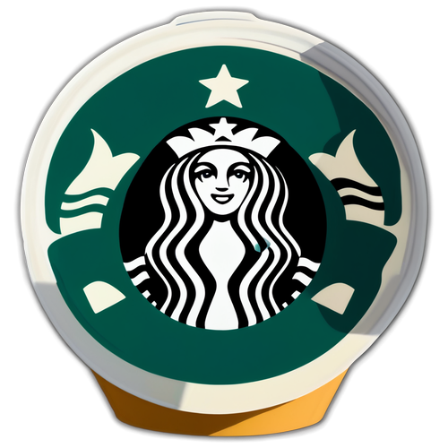 Sticker ng Starbucks na may Twist para sa Pagbabago ng Open-Door Policy