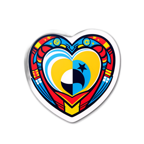 Adesivo do NetVasco: Amor e União Vascaína