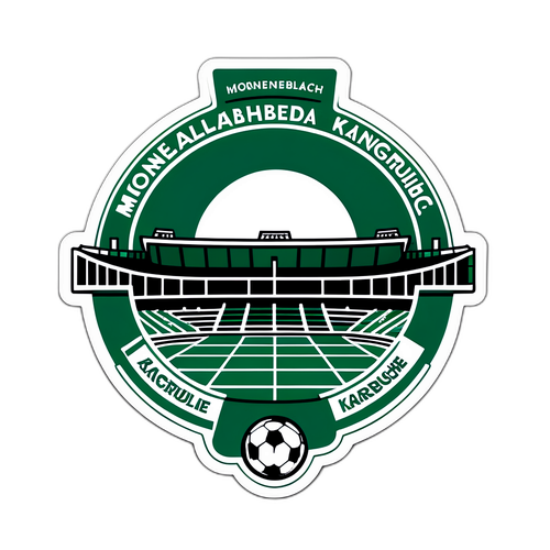 Stiker Mönchengladbach dan Karlsruhe