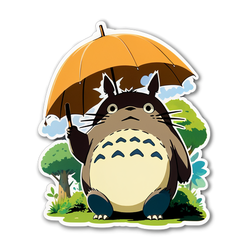 Ang Kaakit-akit na Totoro at ang Kanya Nilalamang Payong sa Mundong Puno ng Pagiisip at Nostalgia!