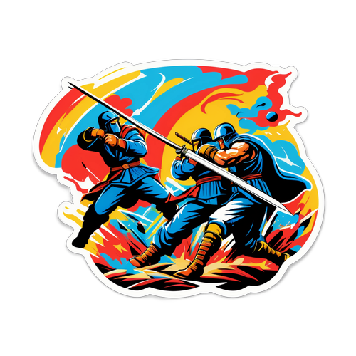 Динамічний арт-дизайн для битви битв