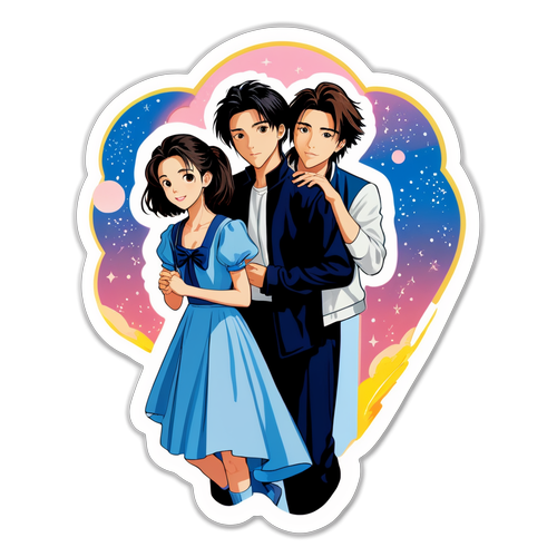 Stiker Adegan Meteor Garden