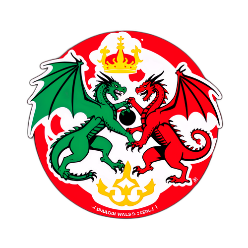 Niềm tự hào của xứ Wales với Rồng và Quỷ Đỏ của Bỉ
