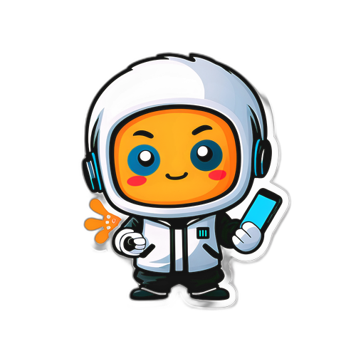 मज़ेदार Xiaomi स्टिकर: गैजेट्स के साथ पात्र