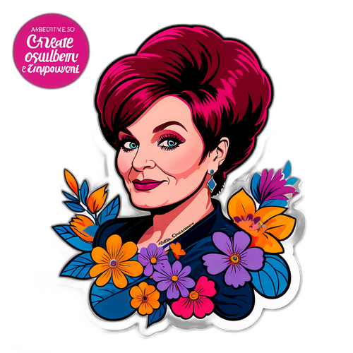 Farverig hyldest til Sharon Osbourne