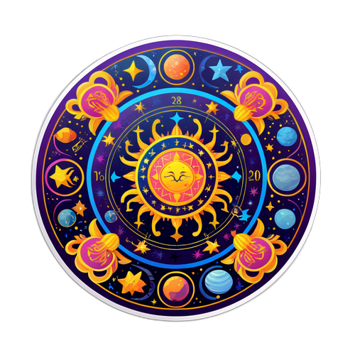 Astrologisk cirkel för horoskop vecka 28, 2025