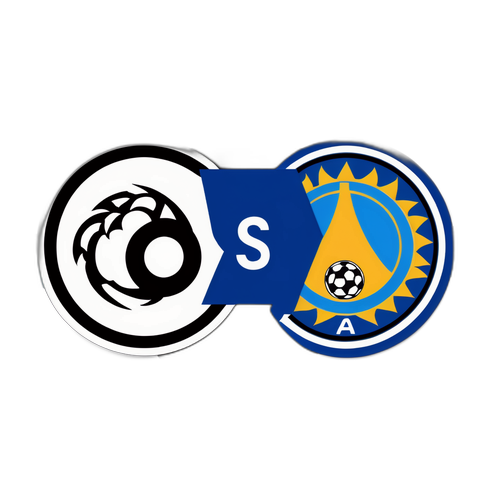Atalanta és Pisa csapatlogók egymás mellett, dinamikus fociháttérrel
