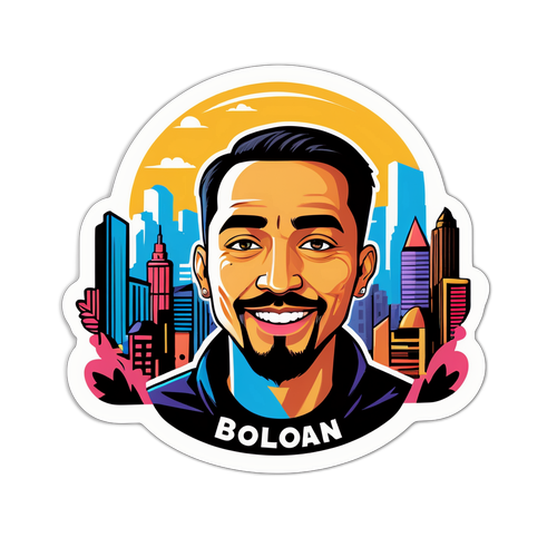 Sticker Artistic cu Bolojan