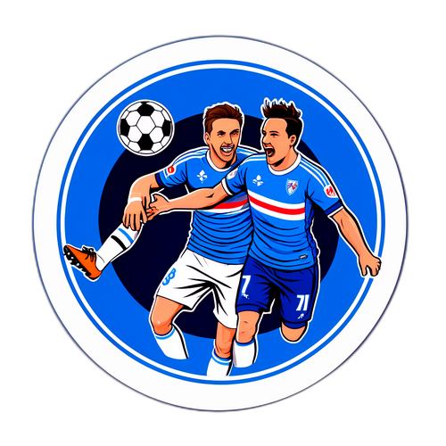 Sticker ya Mechi Kati ya Slovan Bratislava na Strasbourg