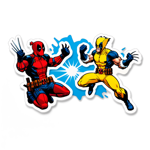 Deadpool vs. Wolverine: En Kamp Som Ingen Anden! Se Deres Legendariske Rivalisering I Farver!