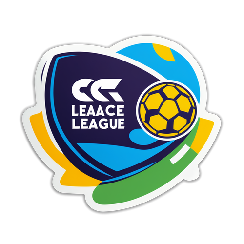 Conferentie Liga Sticker met Sportieve Vibe