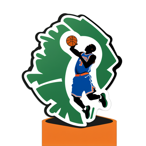 Rivalry Unleashed Basketball Sticker