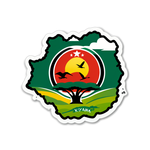 Kenya vs Namibia: Stunning Harambee Stars Sticker Captures the Spirit of Our Landscape!