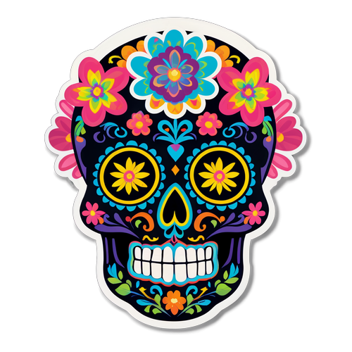 Unveiling the Vibrant Secrets of Dia de los Muertos: Colorful Sugar Skulls That Will Captivate Your Heart!