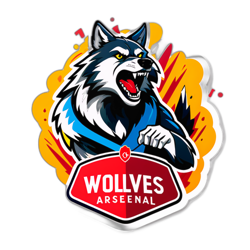 Sticker Trận Đấu Wolves vs Arsenal