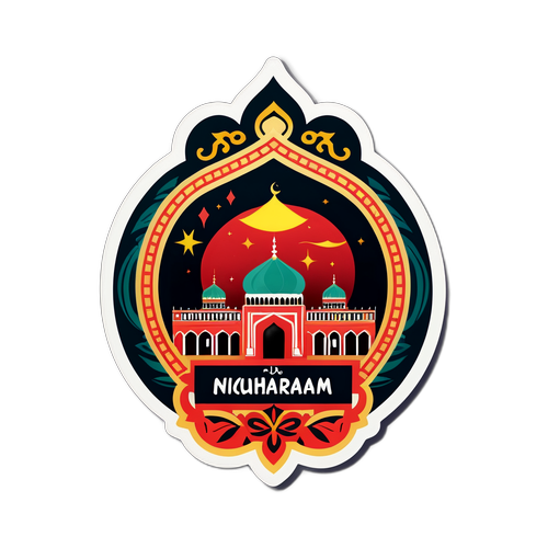 Stiker Niat Puasa 2 Muharram