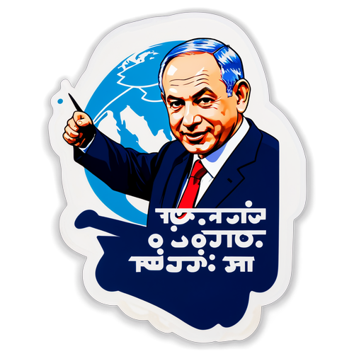 O Shock! Ontdek de Impact van Netanyahu's 'Leiderschap in Beweging' Sticker!