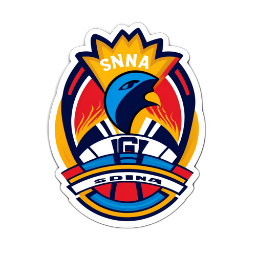 Δυναμικό αυτοκόλλητο με το λογότυπο SDNA