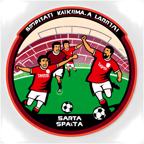 Design pro nálepku Sparta - Karviná