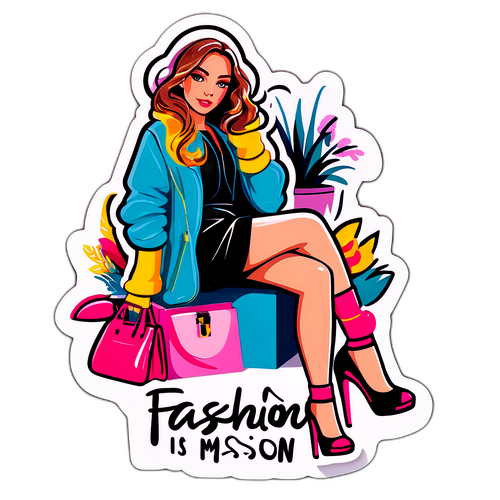 'सेक्स एंड द सिटी' प्रेरित स्टिकर