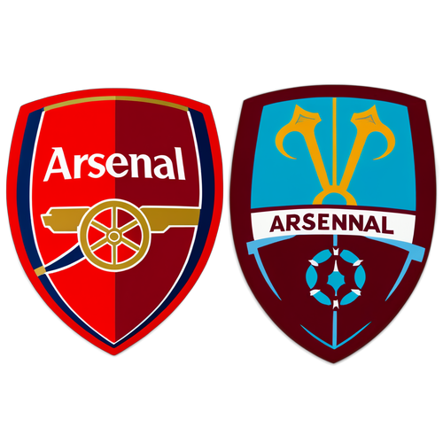 Arsenal vs. West Ham: Fan Sticker