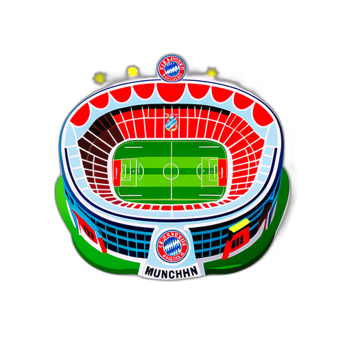 Aussicht auf das Stadion Bayern München
