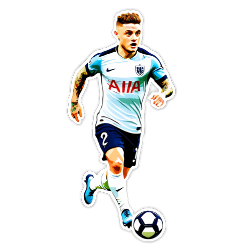 Kieran Trippier ile Futbol Aşkınızı Yansıtın: Bu Sticker Kesinlikle Kaçırılmamalı!