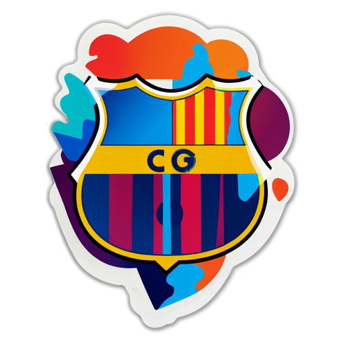 Usikose Hii! Sticker ya Barca Iliyojaa Rangi na Ubunifu Uliobeba Kihistoria!