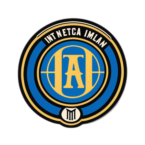 Ρετρό Αυτοκόλλητο της Ιντερ Μιλάν