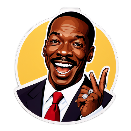 Eddie Murphy karikatúra