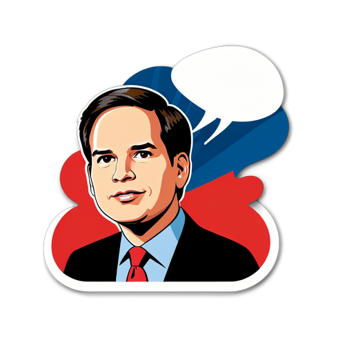 Patriotische Botschaft: Senator Marco Rubio im Fokus