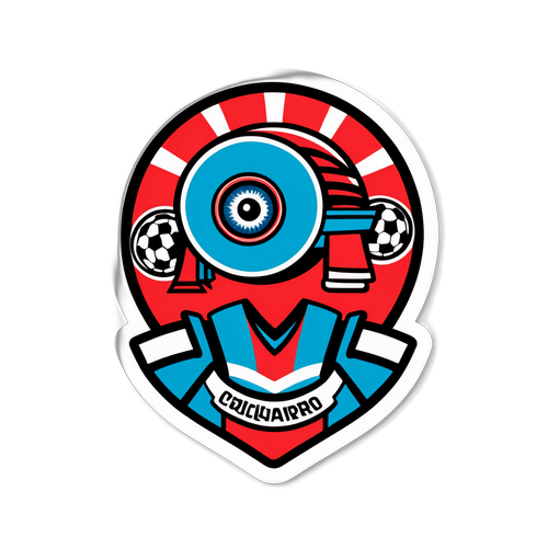 Sticker ya Ushirikiano wa CA Defensores de Belgrano na Estudiantes Rio Cuarto