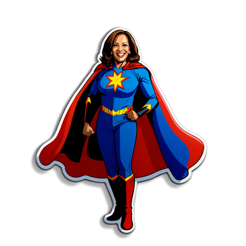 Unleash the Superhero Within: Join Kamala Harris's 2024 Campaign and Ignite Hope!