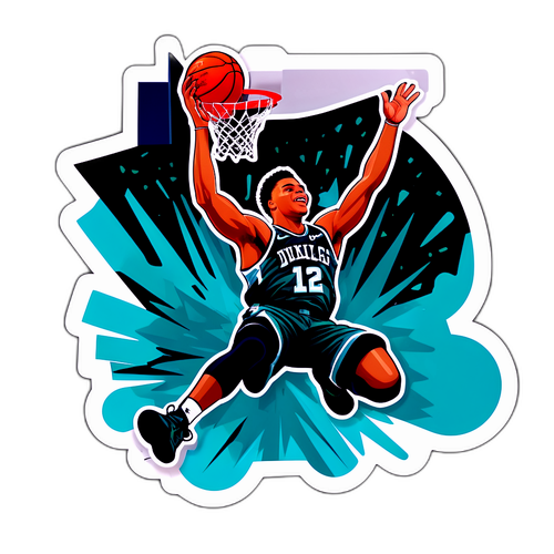 Sticker ng Dunk ni Miles Bridges