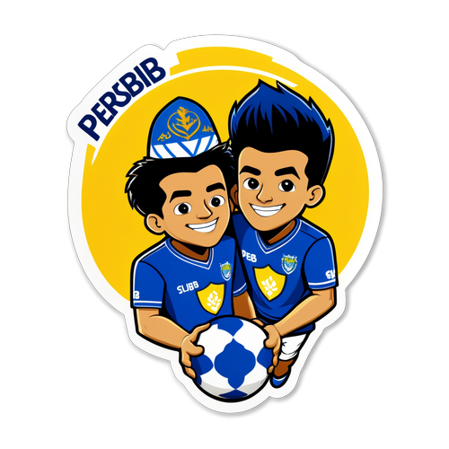 Sticker Rivalitas Persib Bandung dan Persita