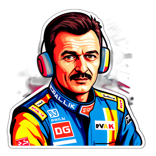 Palik László portréja versenyautóvezetőként