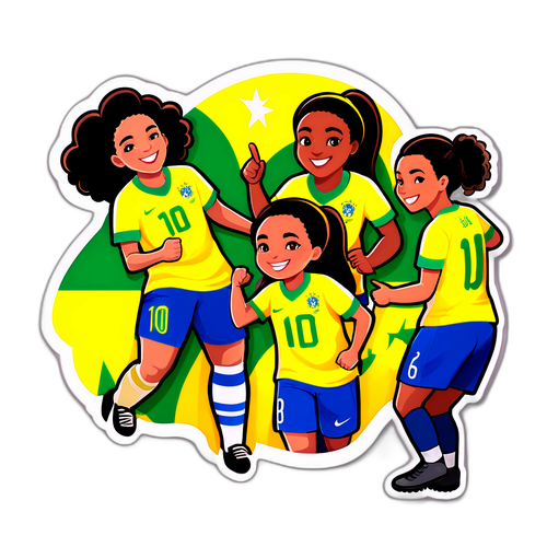 Estrela da Seleção Brasileira Feminina