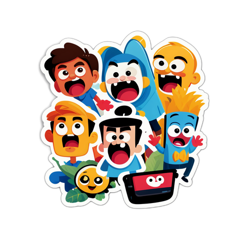 सोफिक सोफिक वीडियो से प्रेरित मजेदार स्टिकर