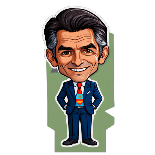 Caricatura de Javier Milei