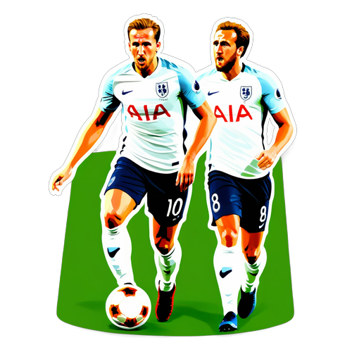 Pelekat Jude Bellingham dan Harry Kane: Simbol Kekuatan dan Semangat Bola Sepak!