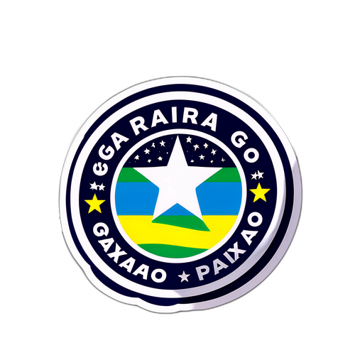 Atraente adesivo do Botafogo