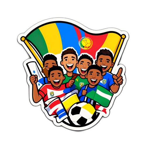 Copa Sudamericana Fans Sticker