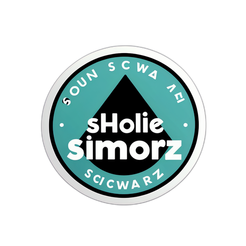 Simon Schwarz Aufkleber