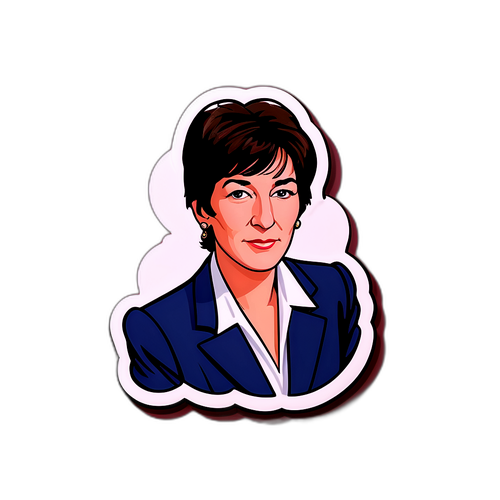 Adesivo elegante a tema tribunale