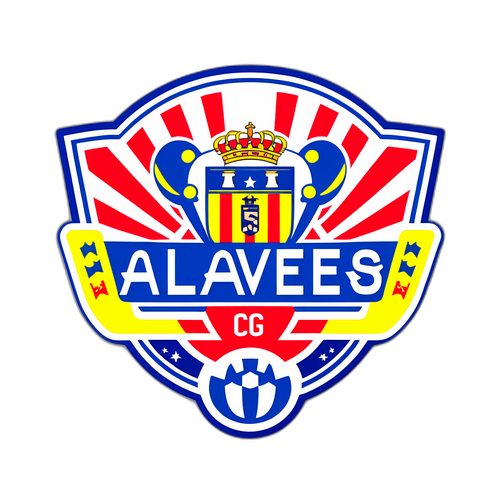 Alavés és Girona csapatok szurkolói grafikája