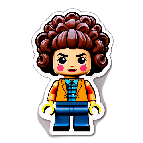 Stranger Things - Eleven Lego Matrica