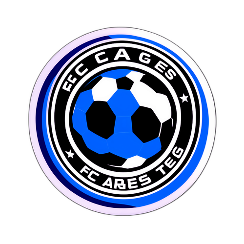Sticker Minimalist FC Argeș