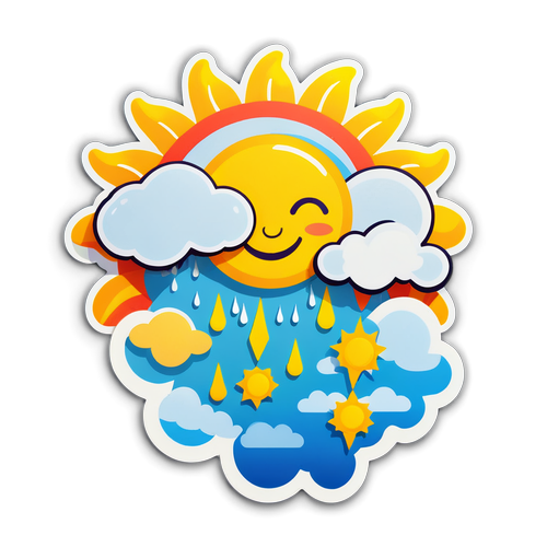 Sticker ng Update sa Panahon