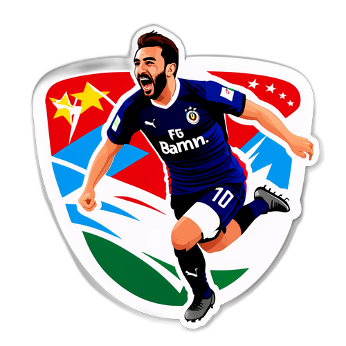 Barış Alper Yılmaz'ın Gol Sevinci